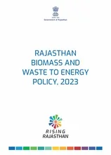 Rajasthan Biomass and Waste to Energy Policy 2023