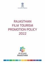 Rajasthan Film Tourism Promotion Policy, 2022